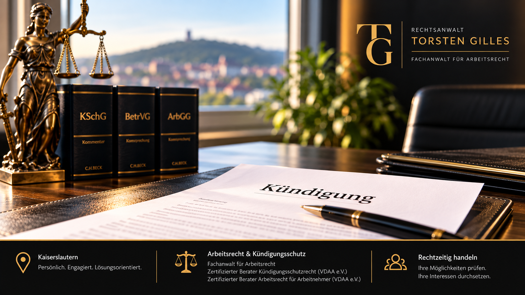 Kündigung und Kündigungsschutz – Rechtsanwalt Torsten Gilles, Fachanwalt für Arbeitsrecht in Kaiserslautern