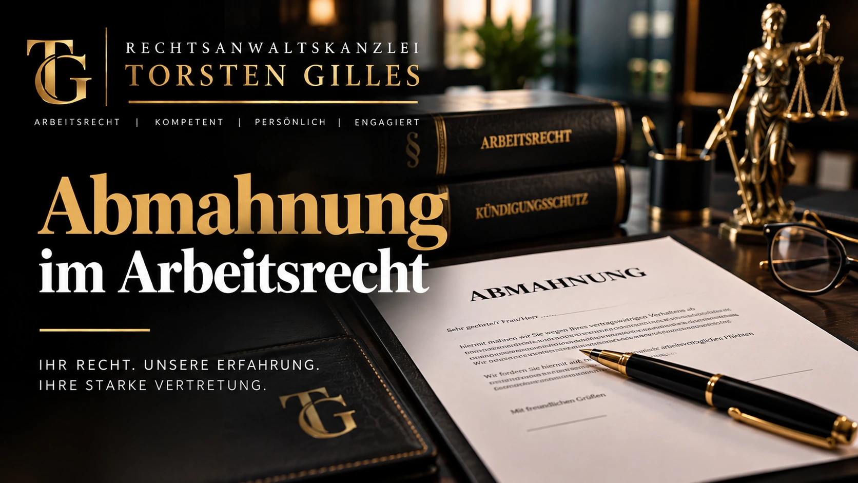Abmahnung im Arbeitsrecht – Rechtsanwalt Torsten Gilles, Fachanwalt für Arbeitsrecht in Kaiserslautern